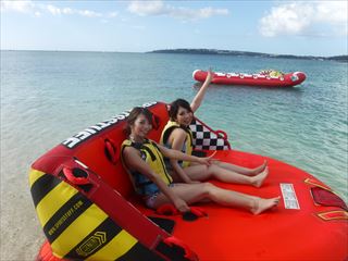 4つのマリンスポーツから選べる！