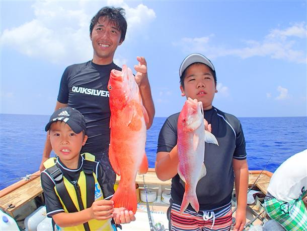 南国の海でフィッシング！