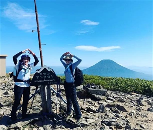 ニセコ連峰の主峰、ニセコアンヌプリ
