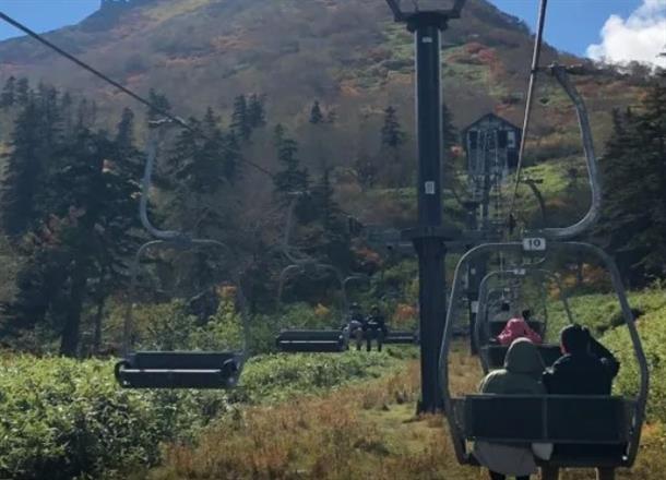 札幌近郊にある濃昼山道を歩く