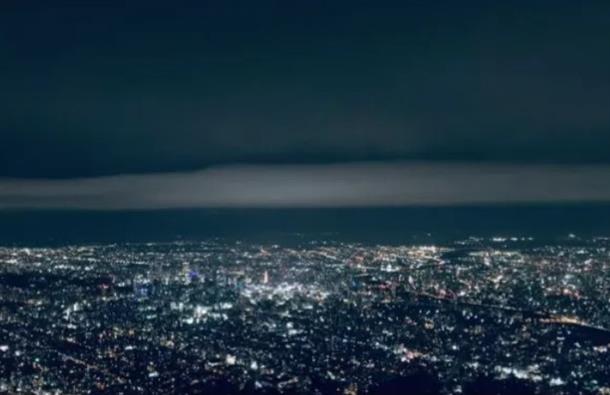 ダイナミックな夜景！