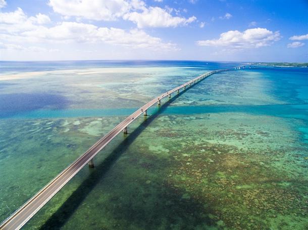 3,540mの絶景(伊良部大橋)