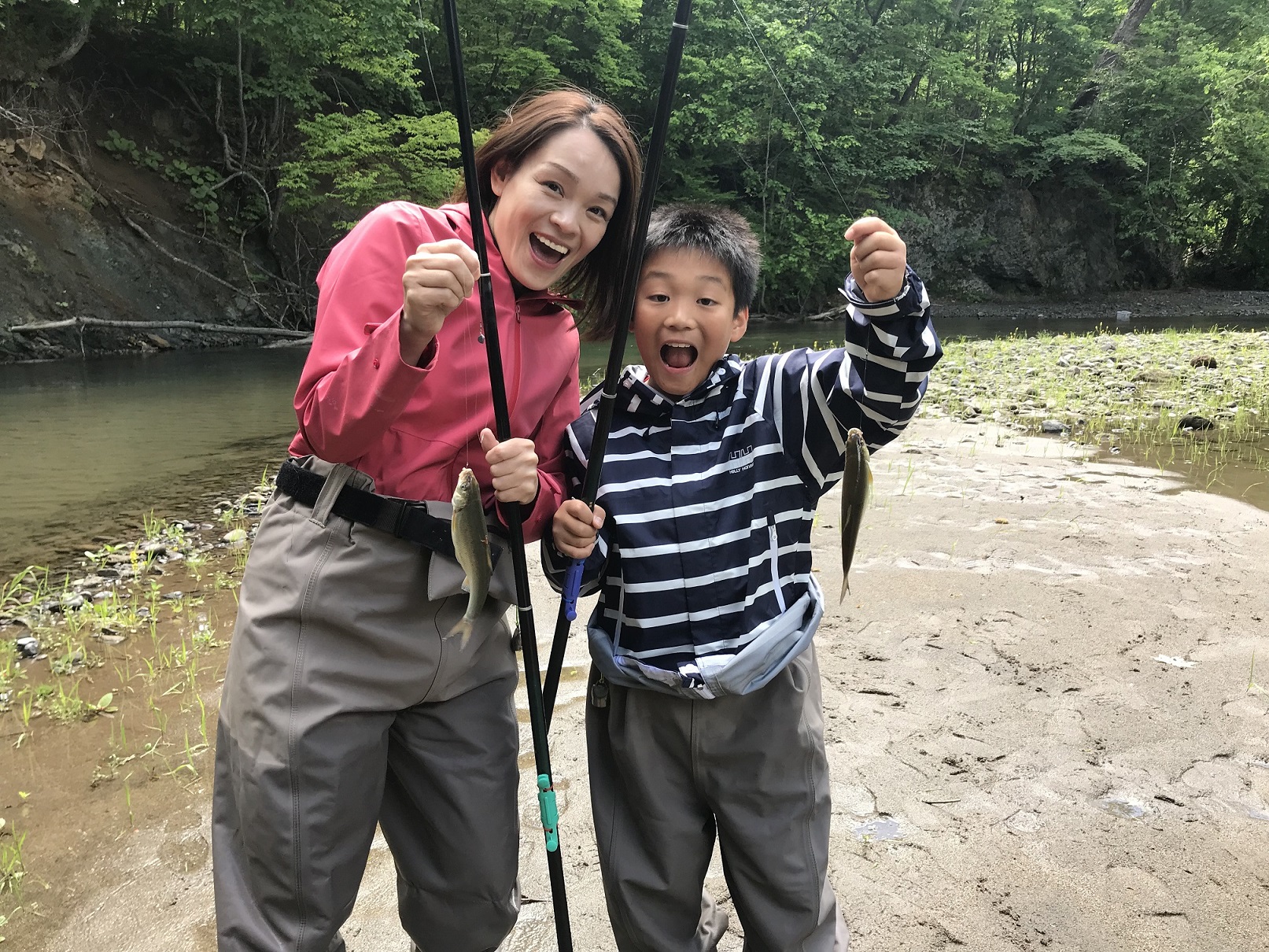 手ぶらで気軽に釣り体験！