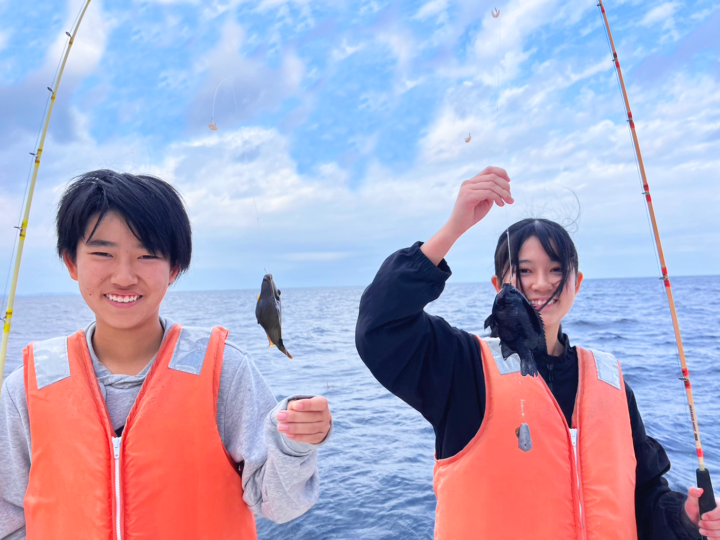 釣れた時の喜びもひとしお