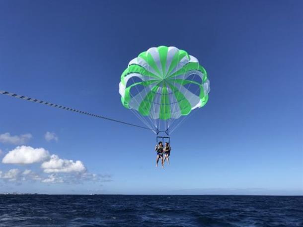 天空の空中ブランコ