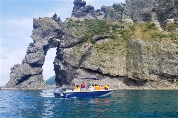 時間によって表情を変える小樽の海…