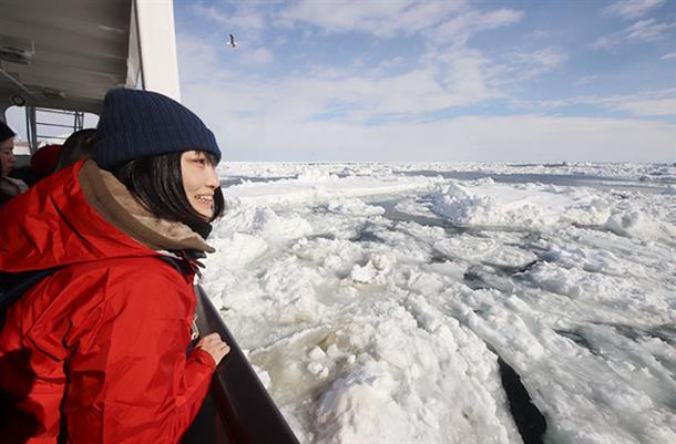 観光タクシーに乗って流氷を見に行こう！