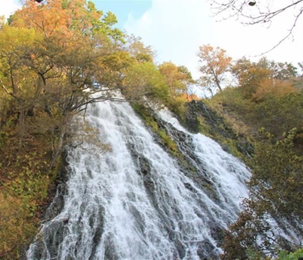 日本の滝100選オシンコシンの滝