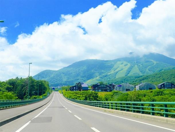 ニセコへ続く道、ニセコ高原比羅夫線