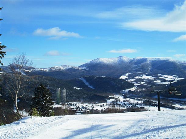 高い晴天率を誇るスキー場