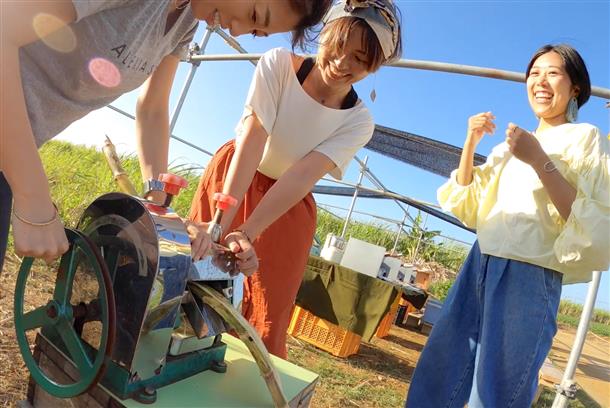 島の恵みを使った美味しいものづくり体験♪
