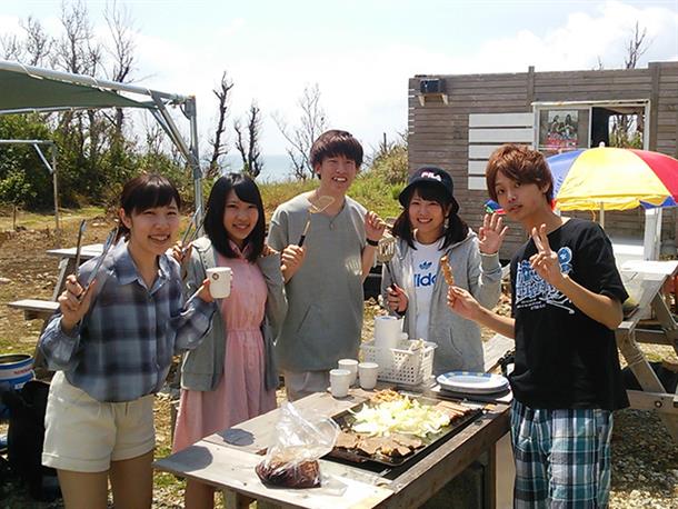オプションでBBQも♪