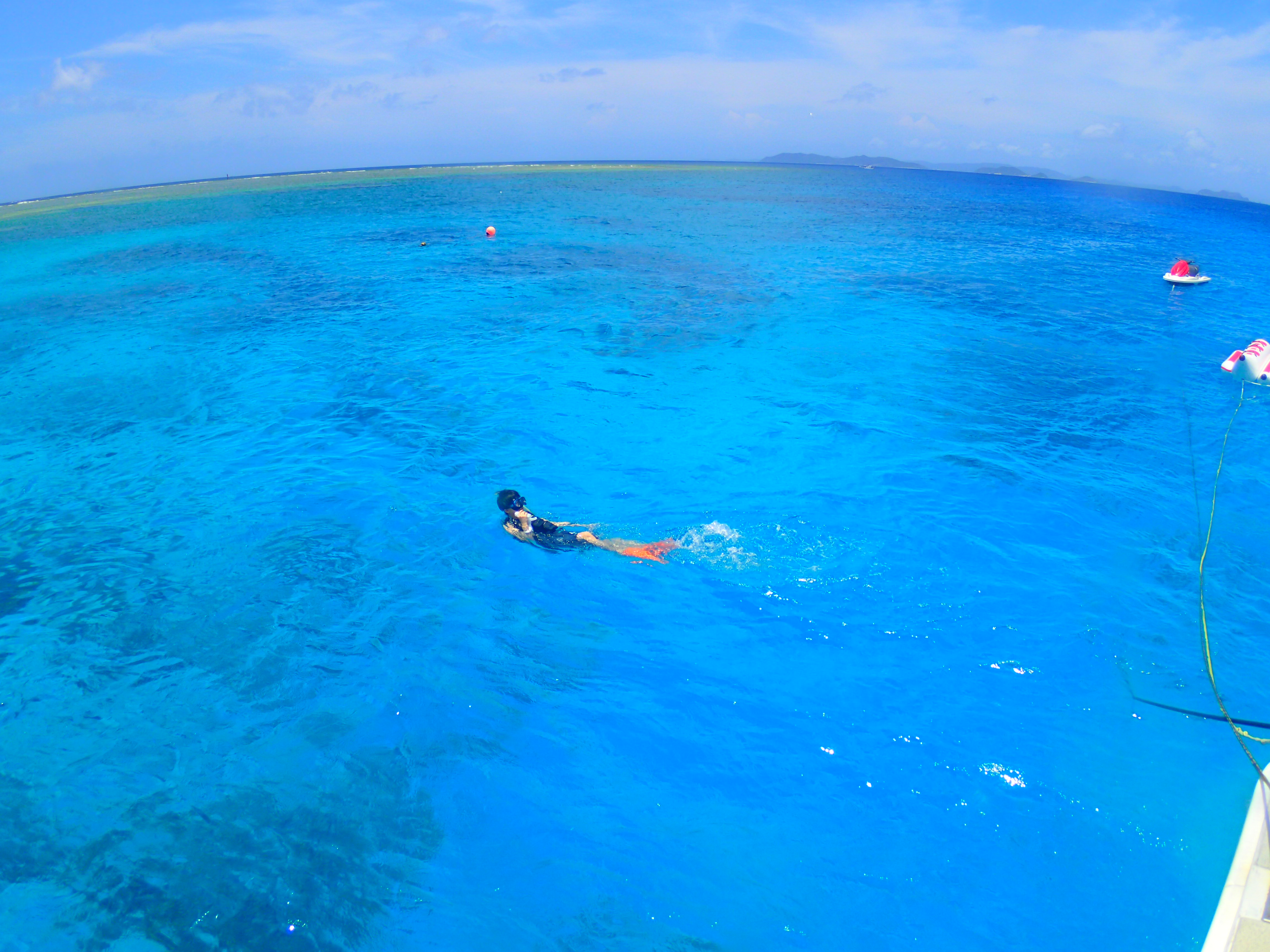 貸し切りの海