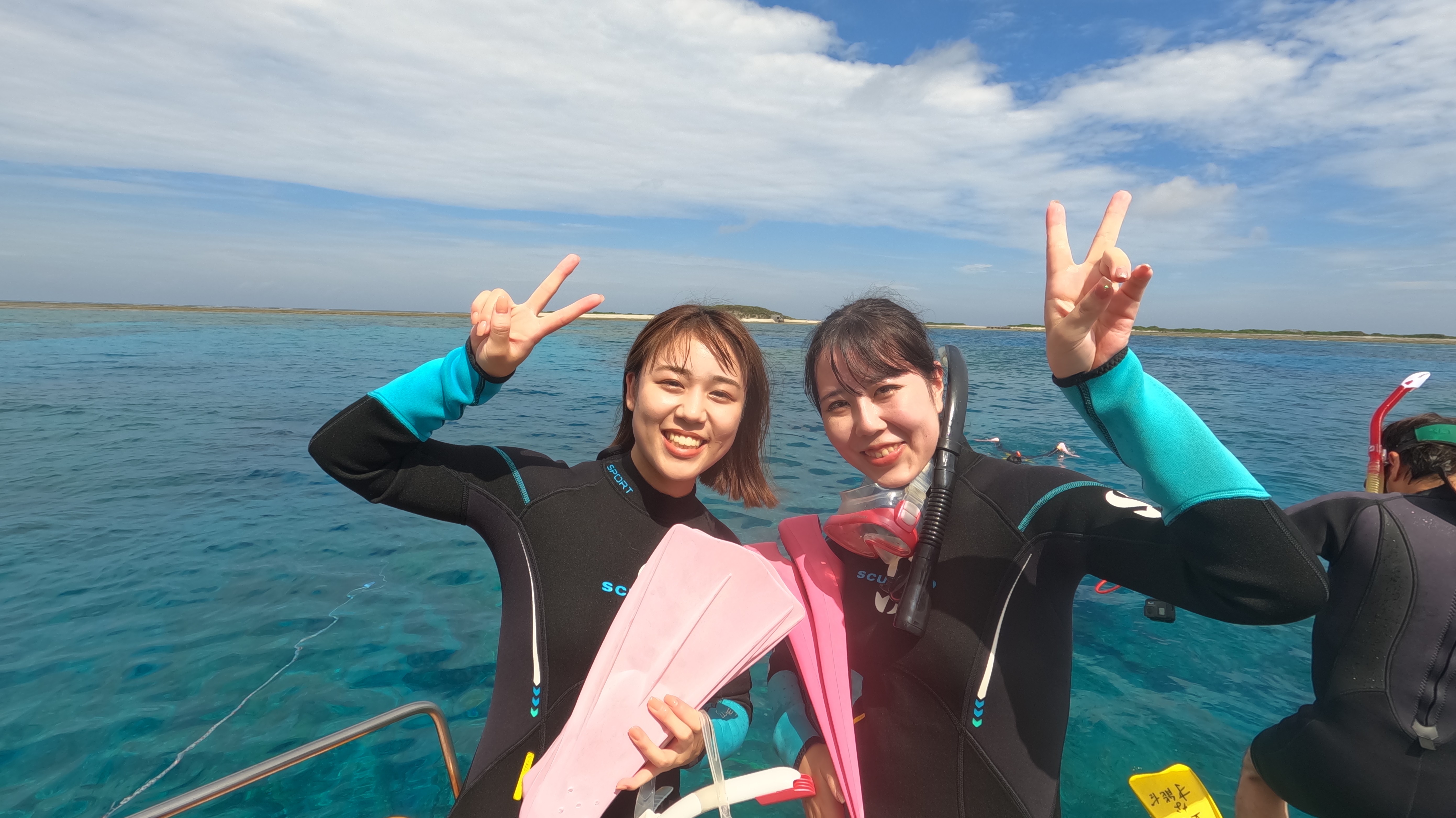慶良間の海を堪能♪