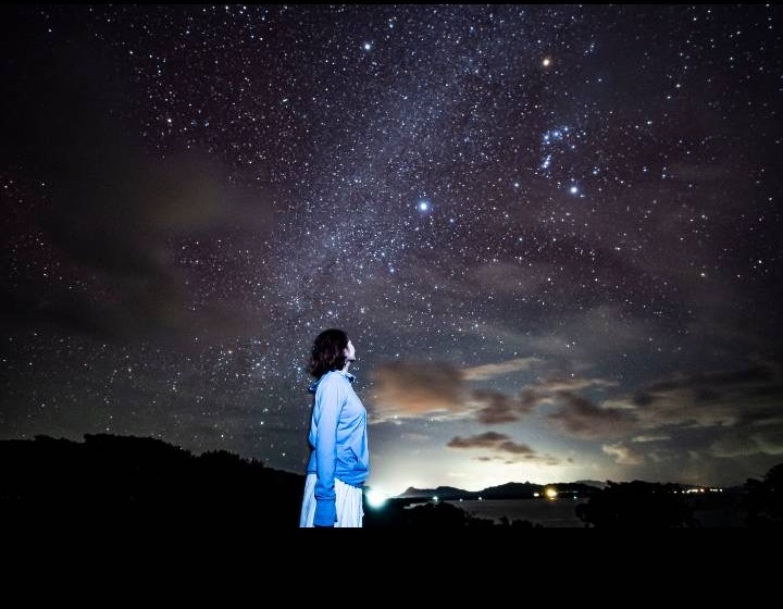 満点の星空