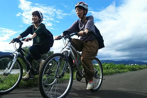 富良野の街を爽快ツーリング♪