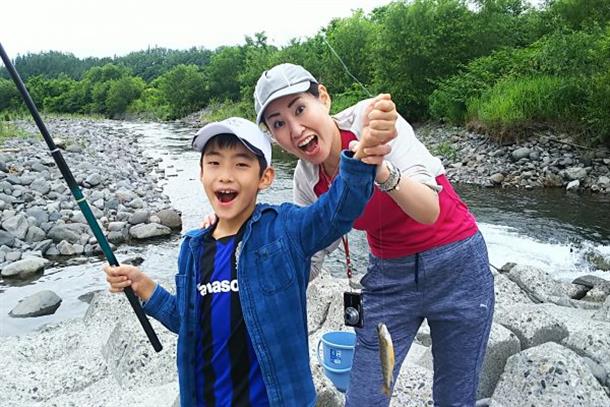 初めて歓迎！渓流釣り体験