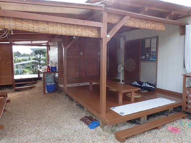 のんびりくつろげるショップ
