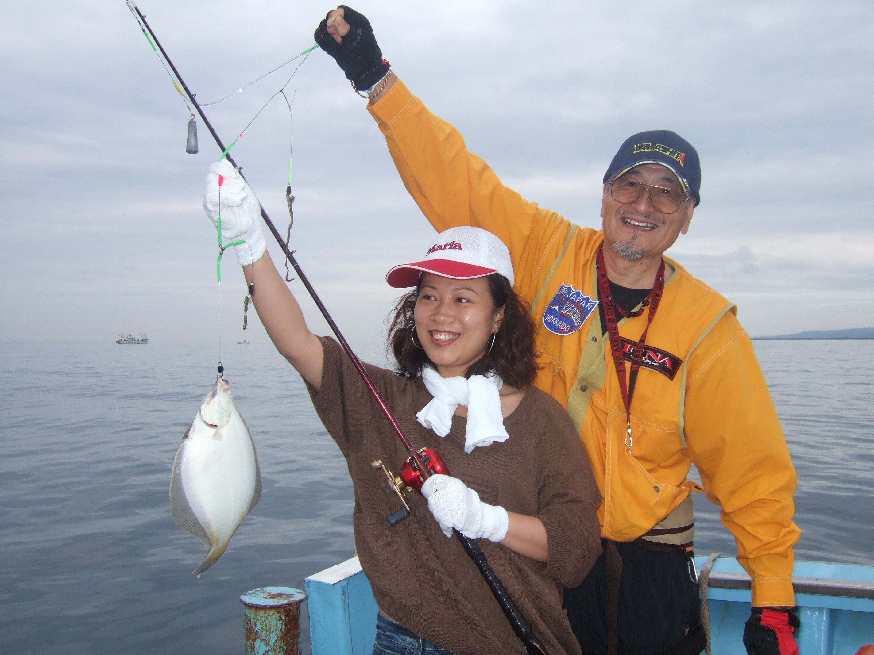 フィッシングガイドが指導