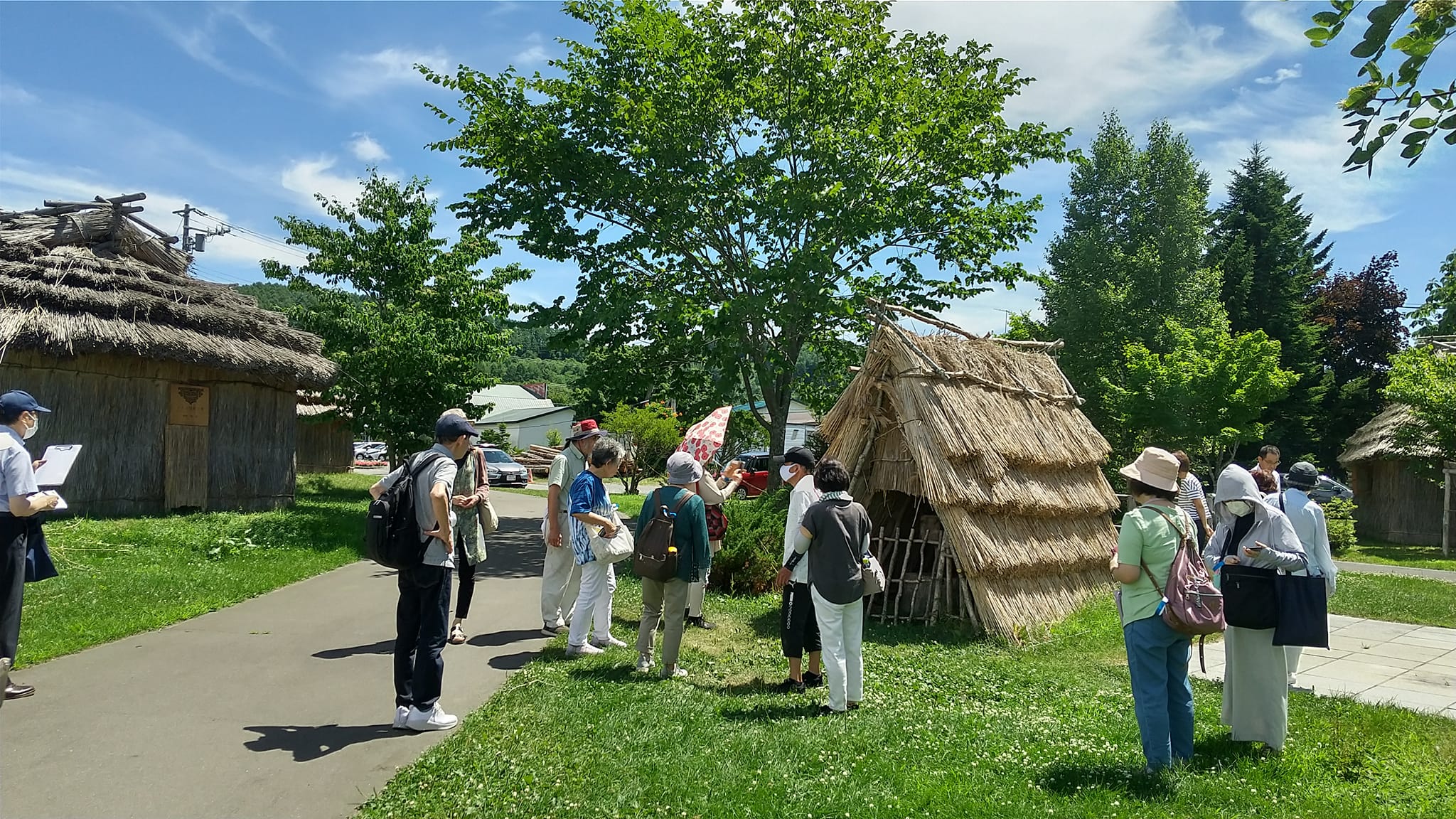 地域の町歩きガイドの説明が楽しいです