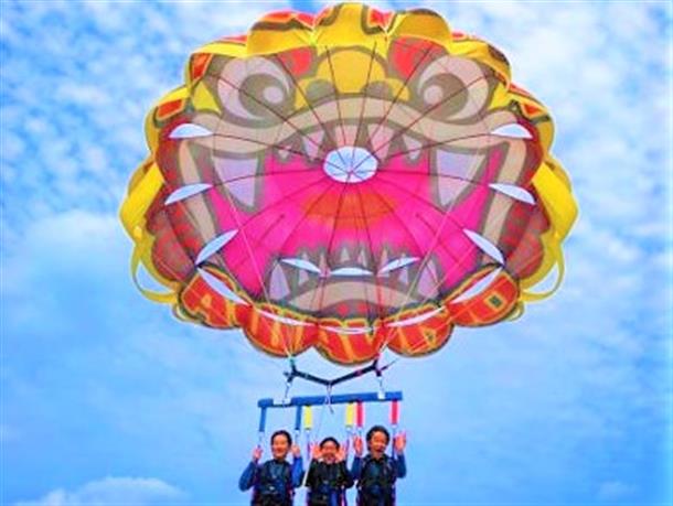 空からの美しい景色を楽しんでください！