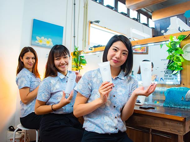 大好評の充実アメニティと清潔な店舗