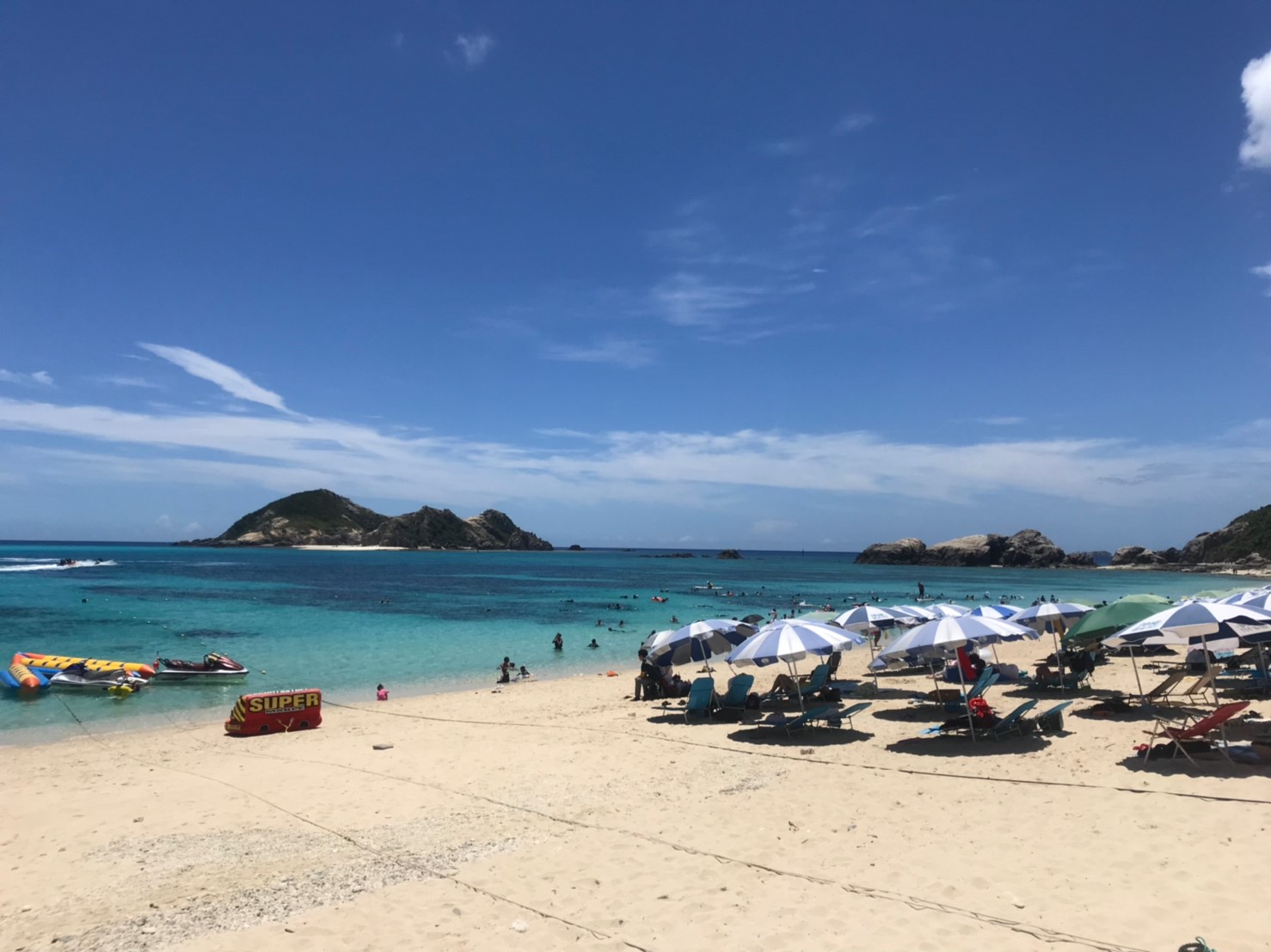 阿波連ビーチ♪