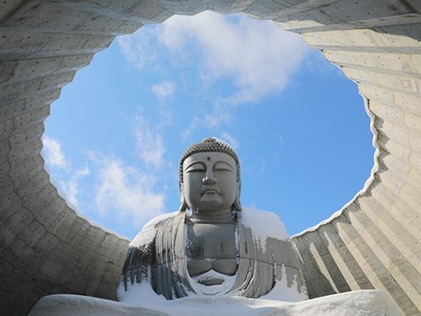 滝野霊園の頭大仏殿