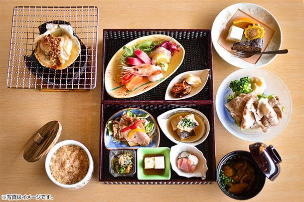 昼食付♪(自由昼食の日程あり)※イメージ