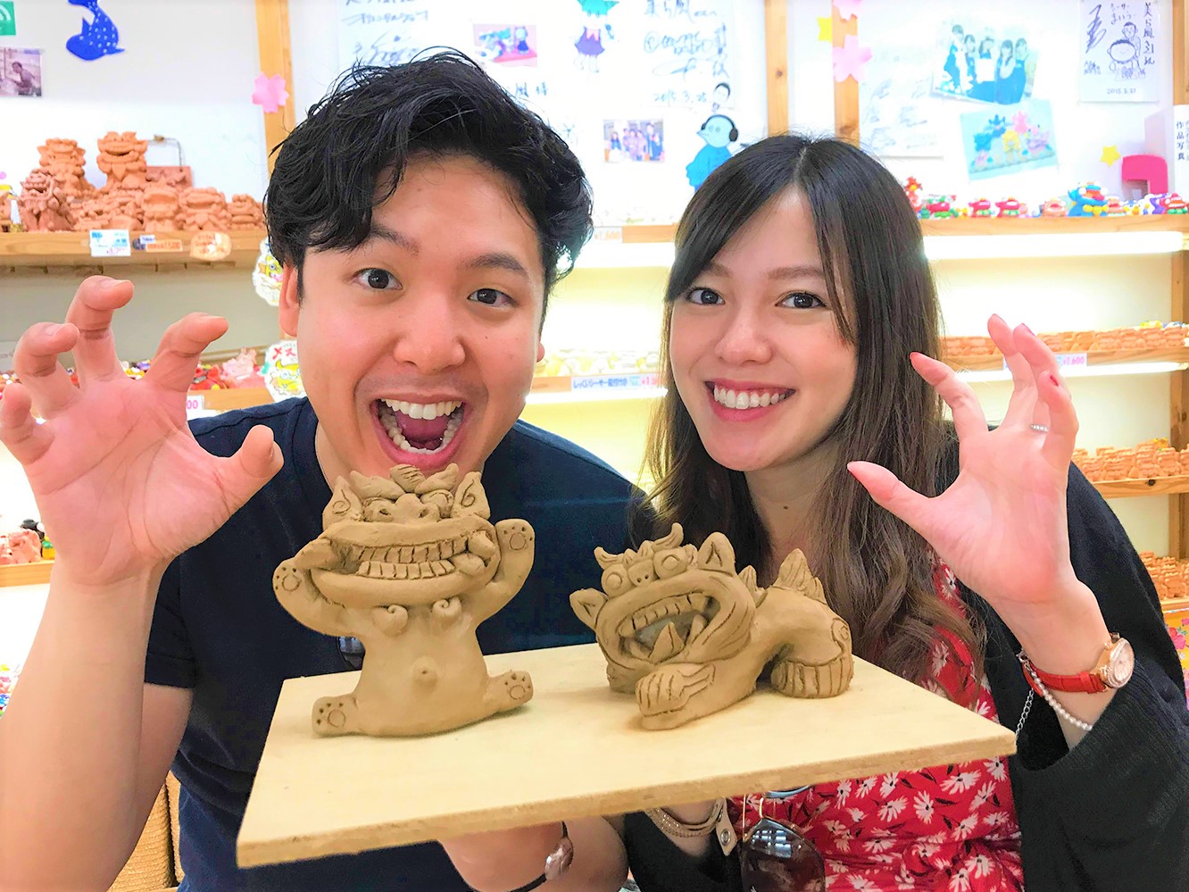 本格陶器シーサー作り！