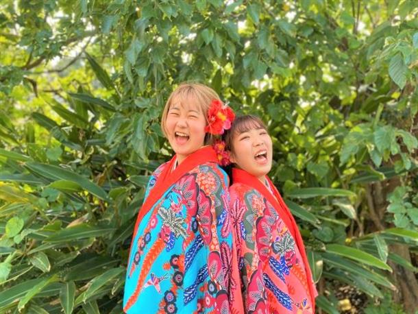 本格的な琉装体験プラン♪