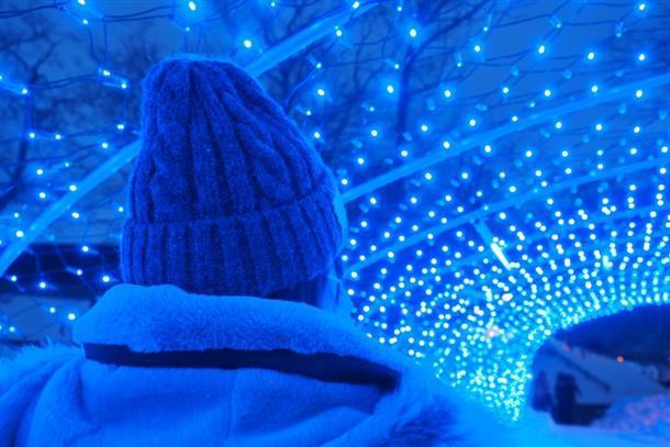 目を見張るイルミネーション