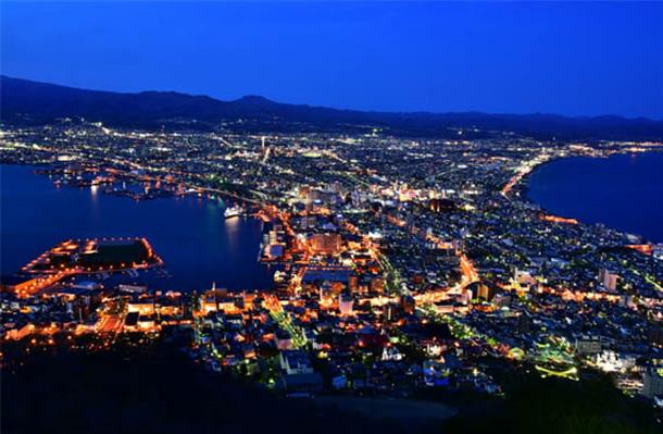 「100万ドルの夜景」函館山夜景観賞！