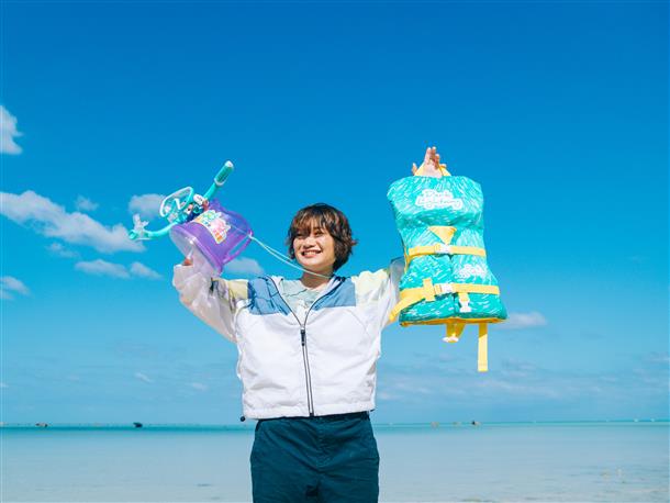 お魚&サンゴシュノーケル