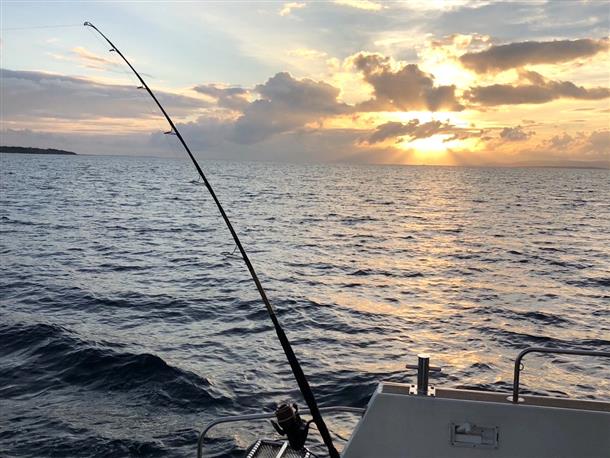 夕暮れの海はとても綺麗