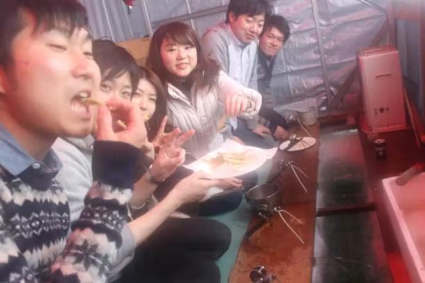 釣って揚げて、味わう新鮮ワカサギ！