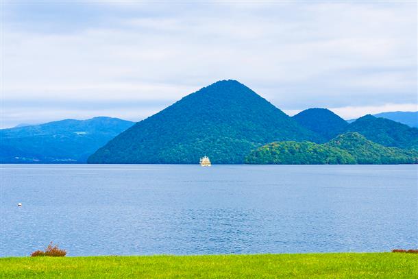 晴天の洞爺湖は絶景です！