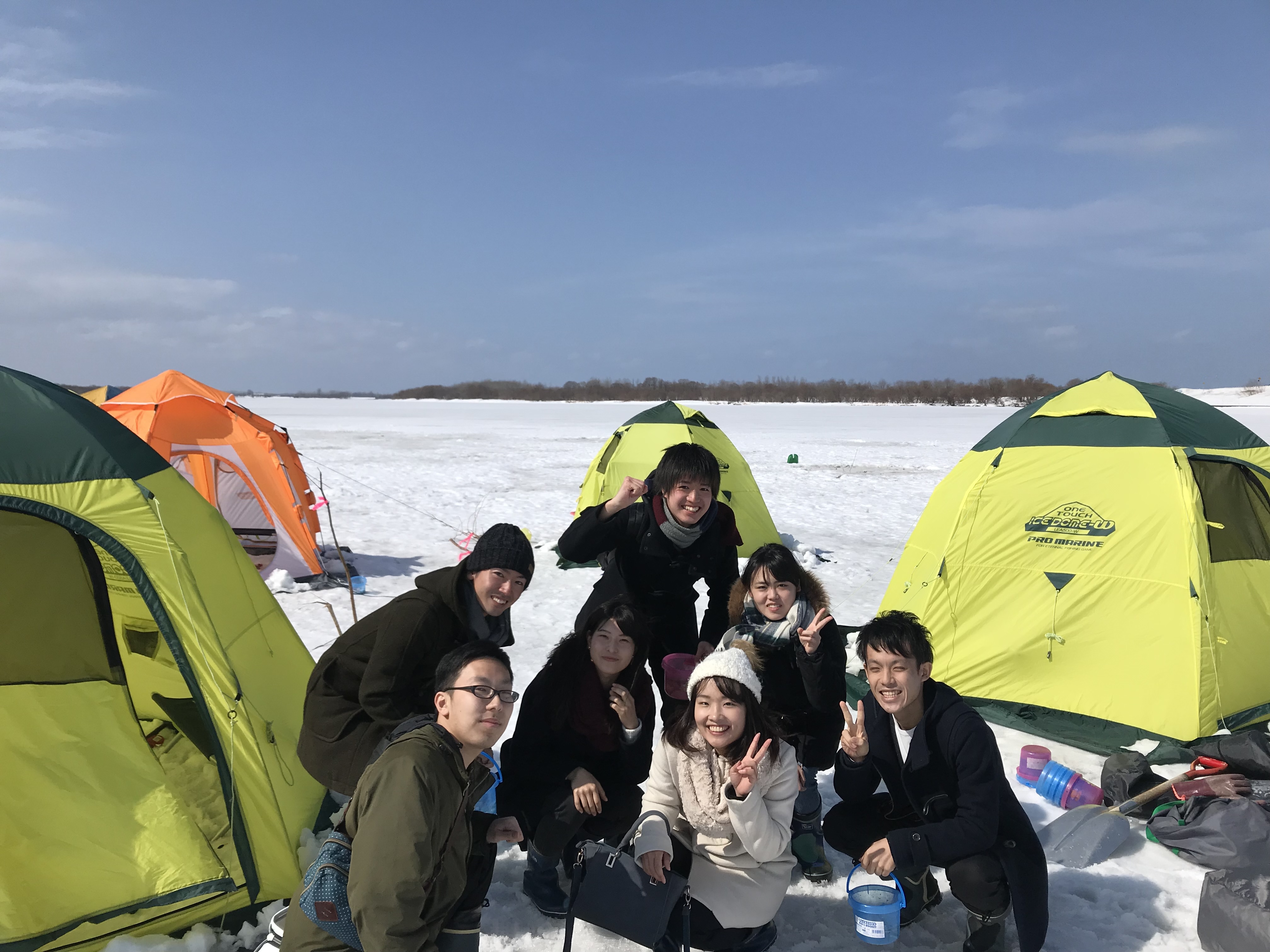 春のワカサギ釣りツアー