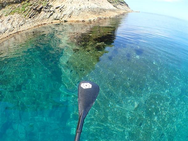 高い透明度の澄んだ海 ♪