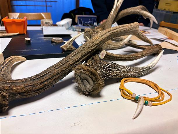 各鹿の命が無駄にならい為の取り組みです。