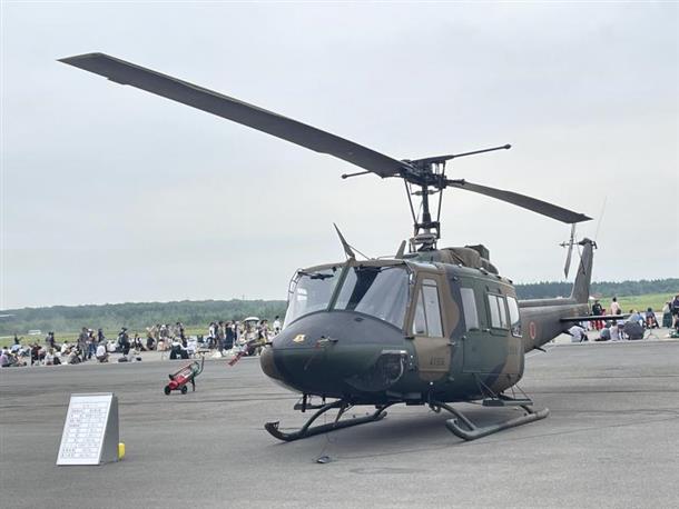 UH-60J救難ヘリコプター展示（去年）