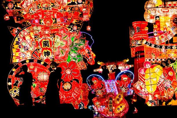 大迫力！令和７年沼田町夜高あんどん祭り♪