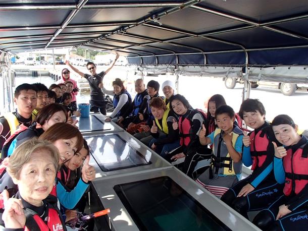 お子様やご年配の方も安心して楽しめる遊覧