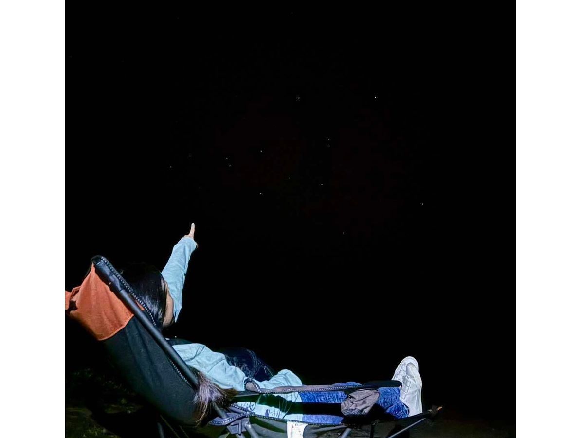 リクライニングチェアに寝転んで