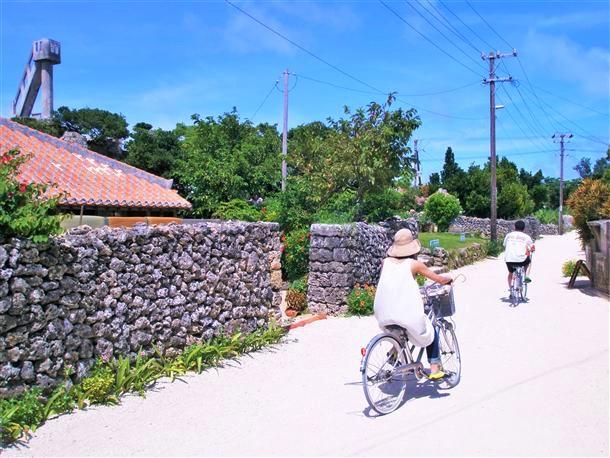 「竹富島」島内を一周サイクリング☆彡