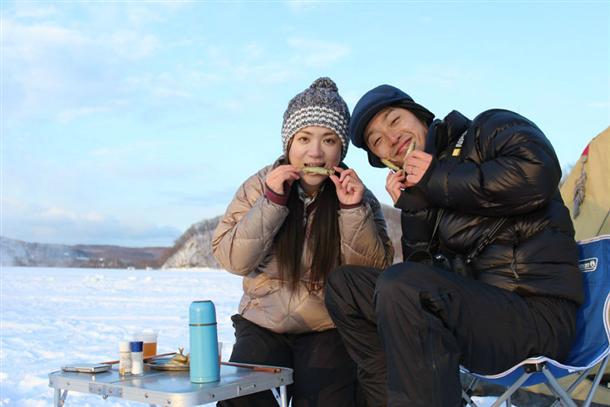 ワカサギ釣りを楽しもう！