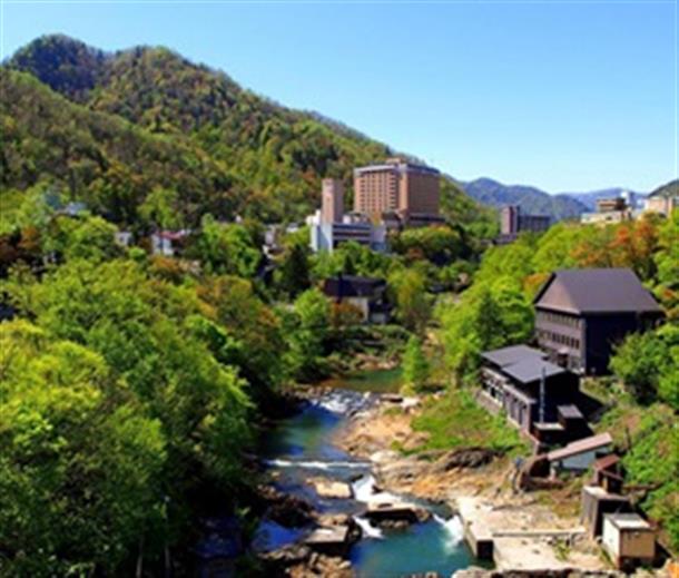 【定山渓温泉】