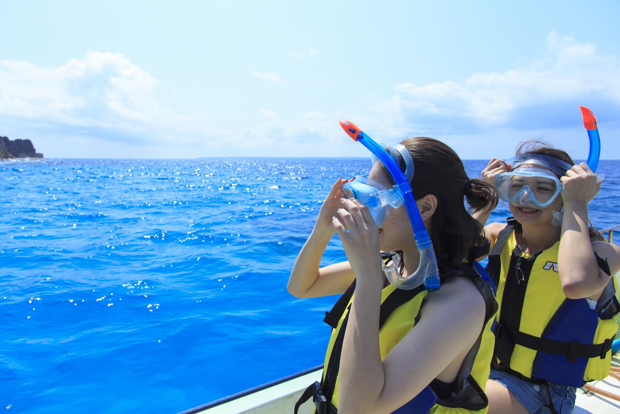 シュノーケルプランもあるよ！