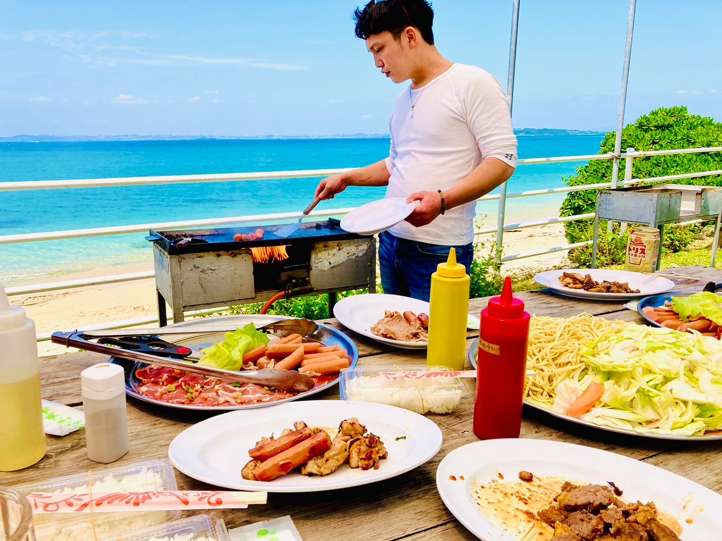 津堅島BBQツアー