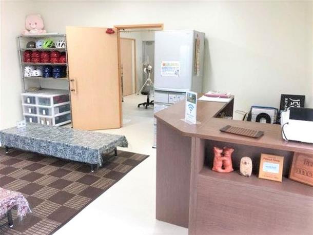 シャワー・更衣室完備のショップ